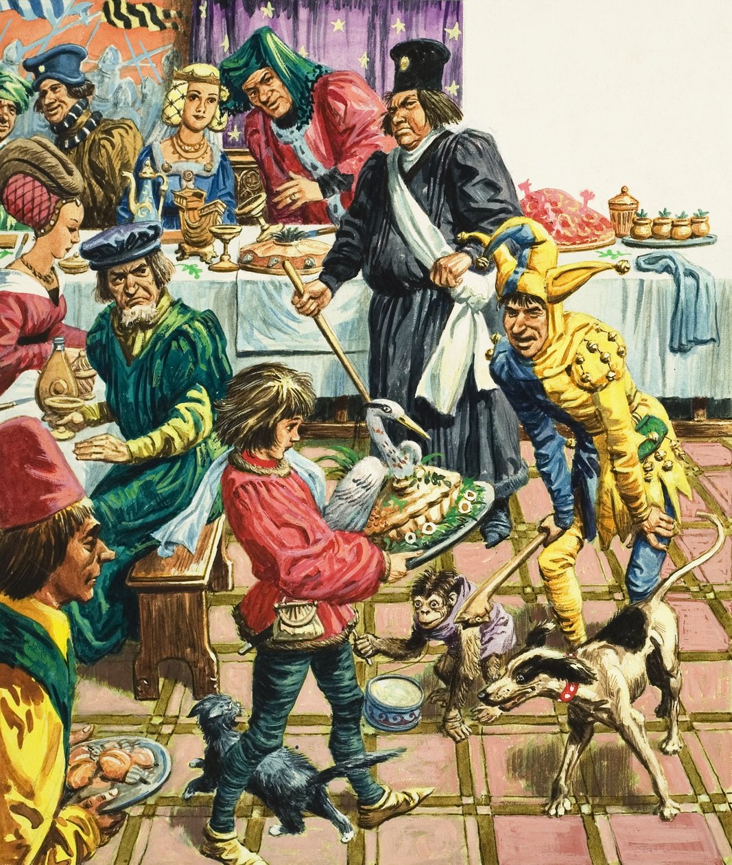 A Medieval Banquet by C.L. Doughty