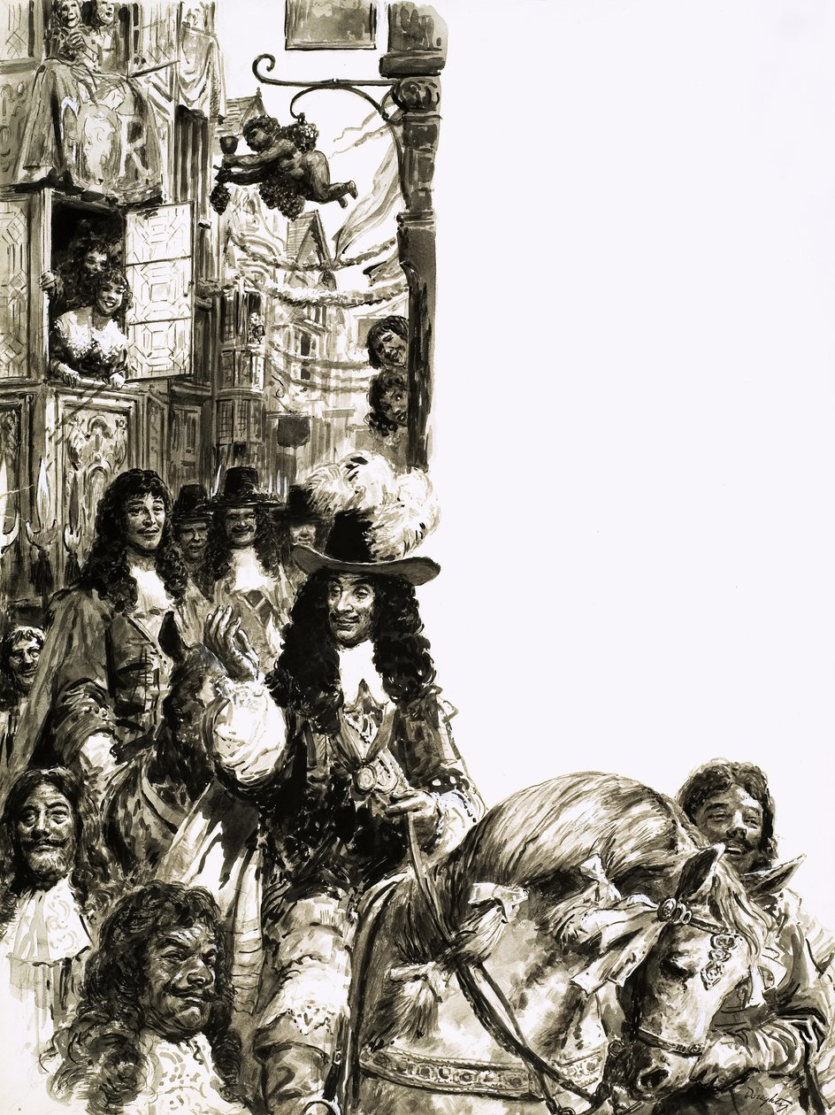 Mighty Monarchs: Charles II by C.L. Doughty