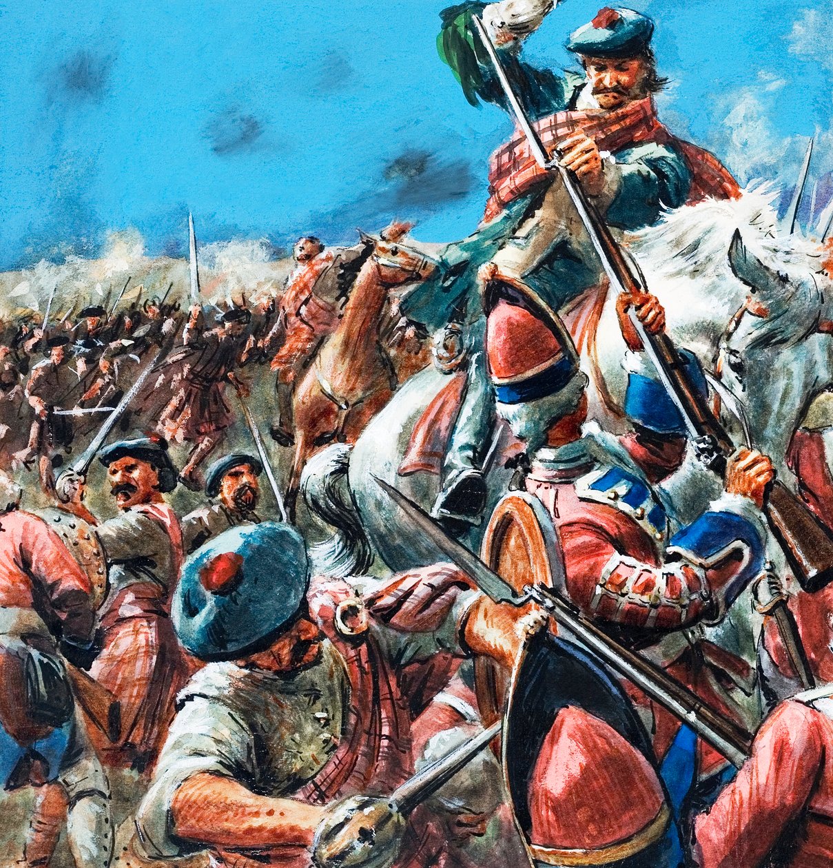 The Battle of Culloden by C.L. Doughty