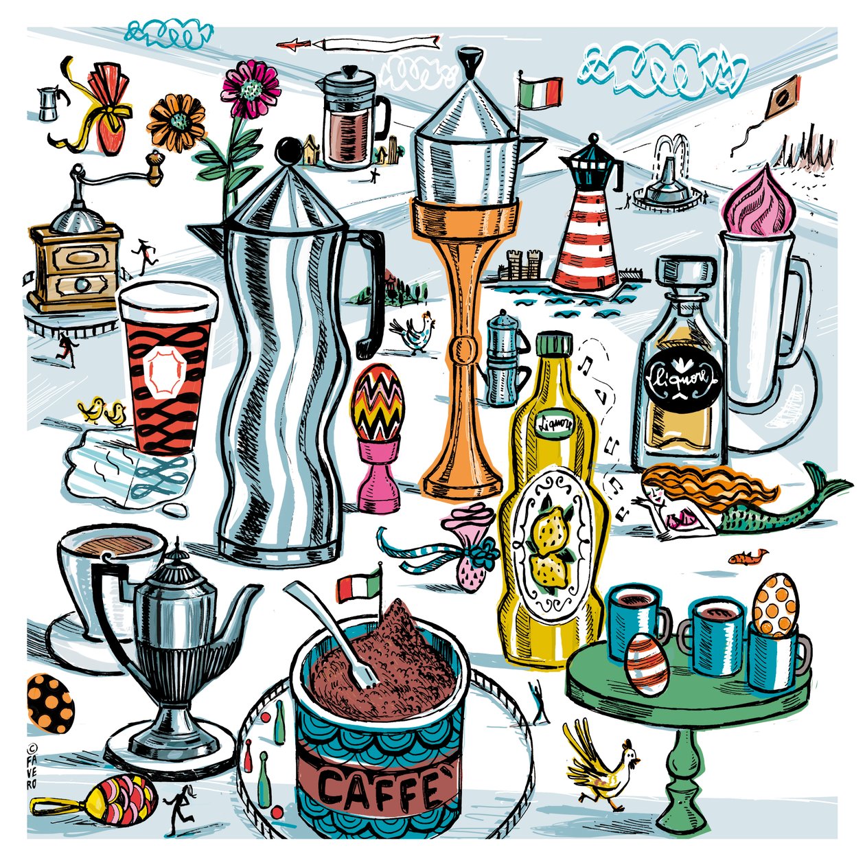 Easter Coffee by COSTANZA FAVERO