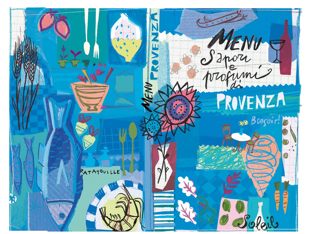Menu Provenza by COSTANZA FAVERO