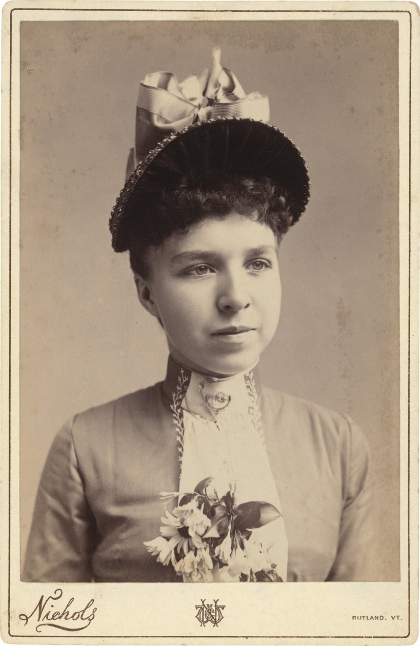 Portrait of a Woman, 1880s-1890s by C.W. Nichols