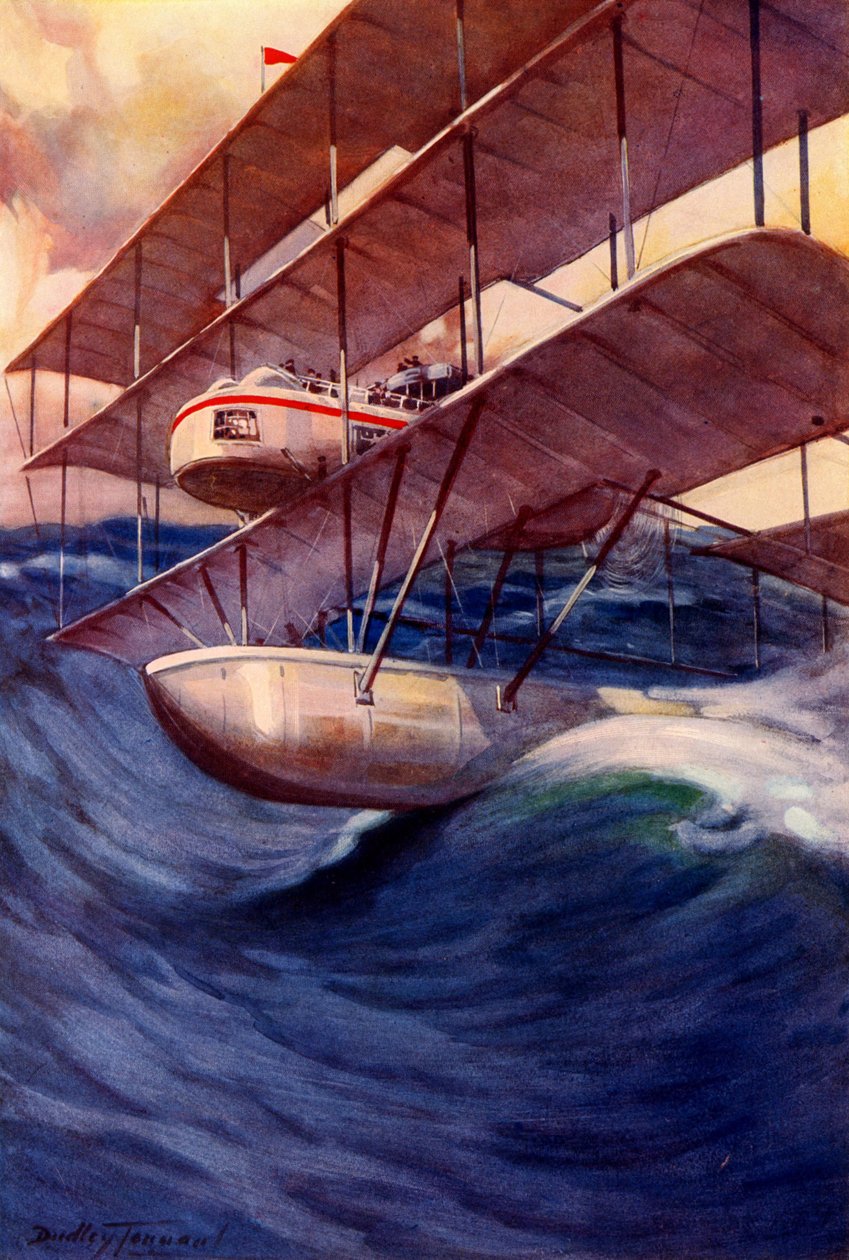 Air-Liner of Future by C. Dudley Tennant