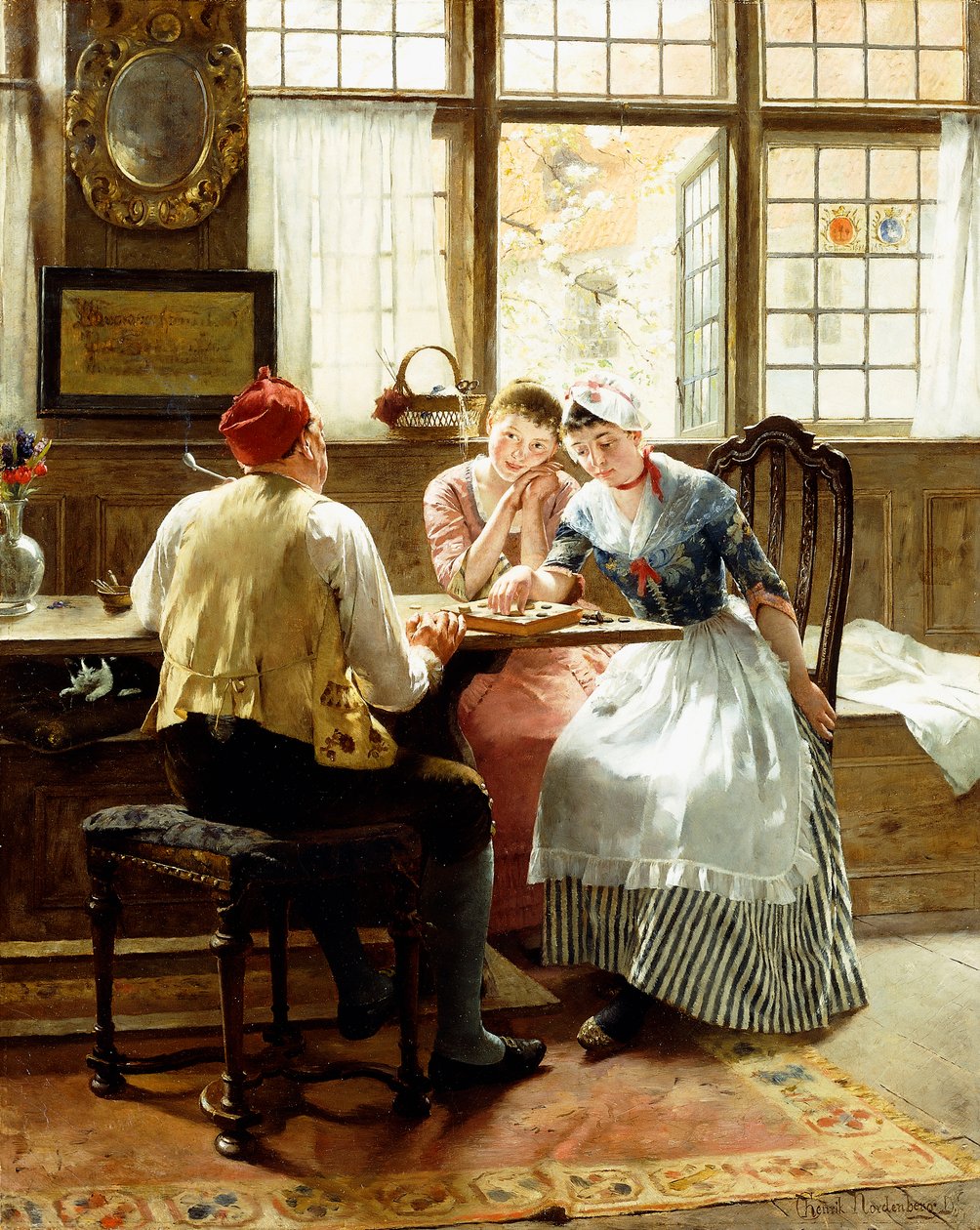 The Game of Checkers by C. Hendrick Nordenberg