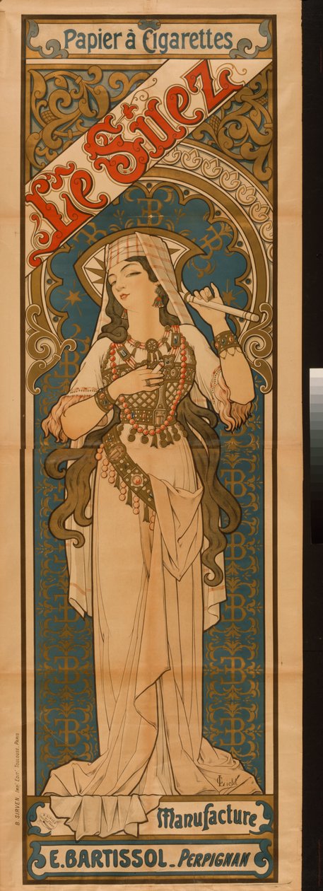 Le Suez, ca. 1900 by C. Licht