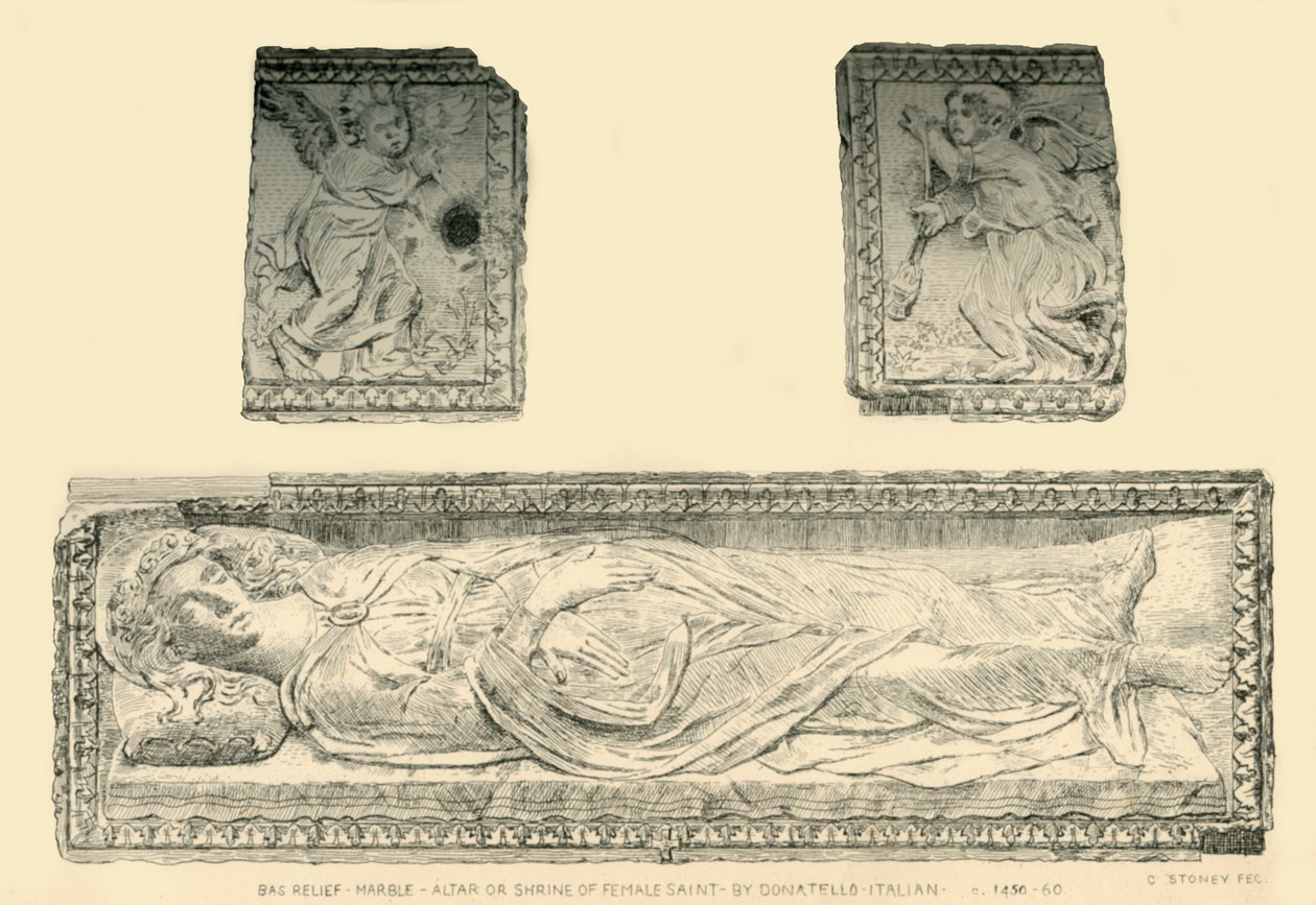 Sarcophagus of Santa Giustina by C Stoney