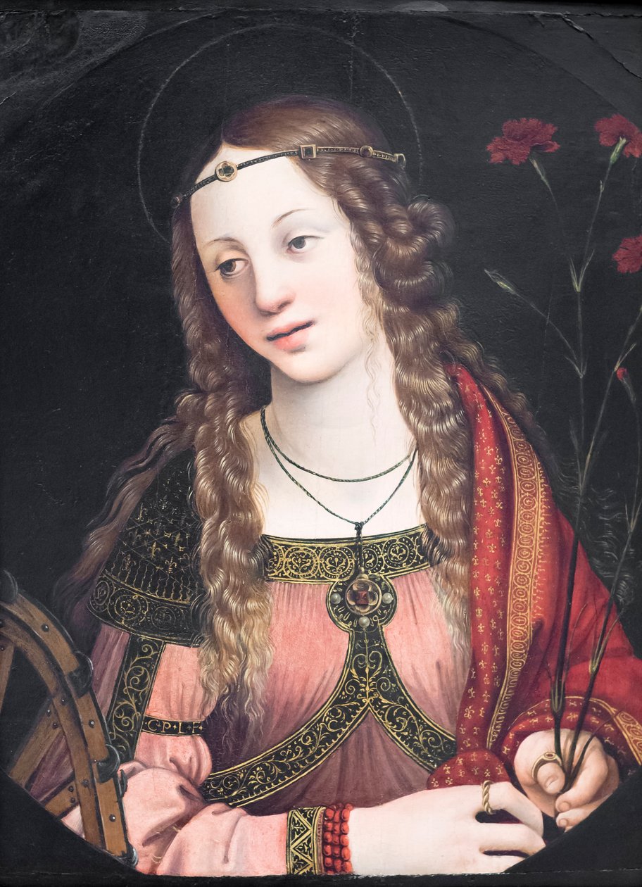 Saint Catherine of Alexandria by Callisto Piazza