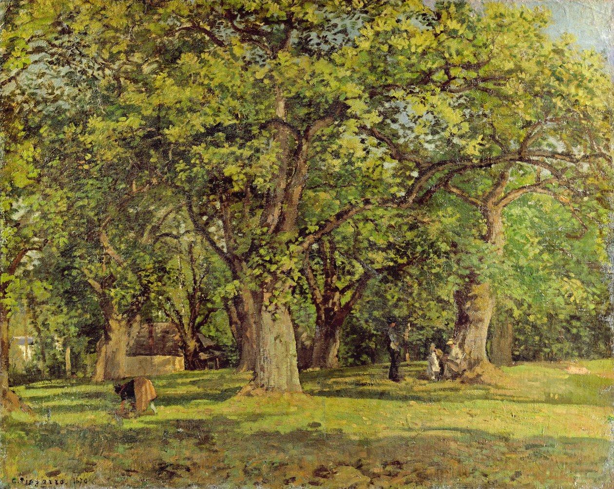 The Forest, 1870 by Camille Jacob Pissarro