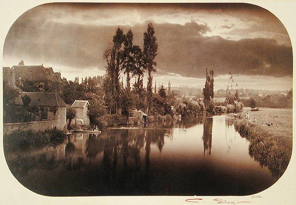 River Scene by Camille Silvy