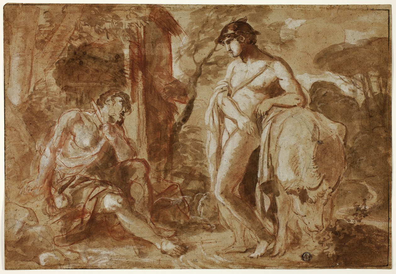 Mercury and Argus by Camillo Procaccini