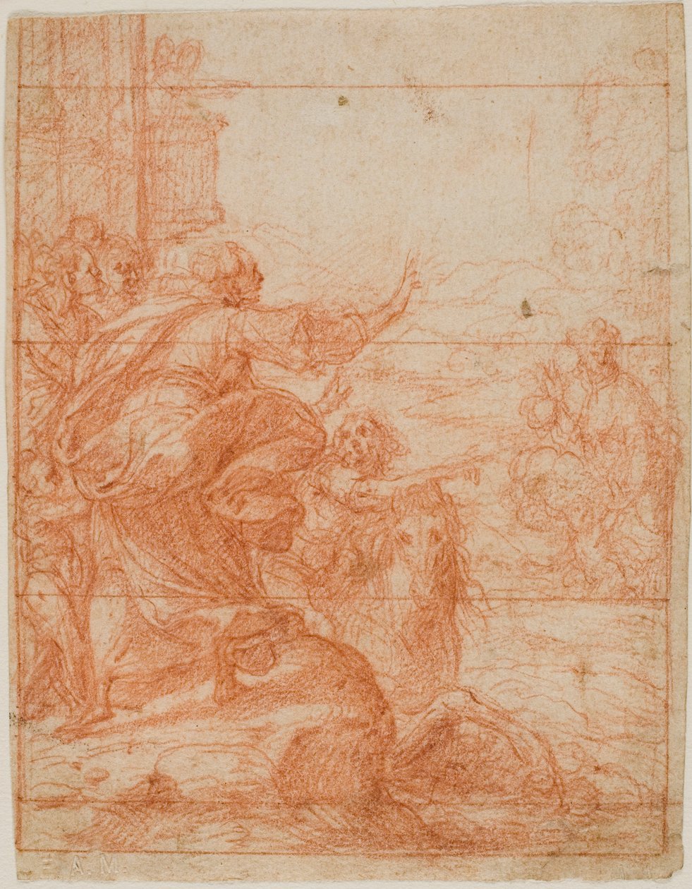 The Miracle of the Ticino River by Camillo Procaccini