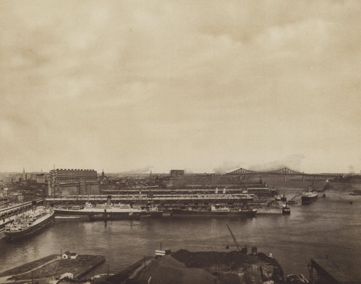 Montreal Harbour by Canadian Photographer