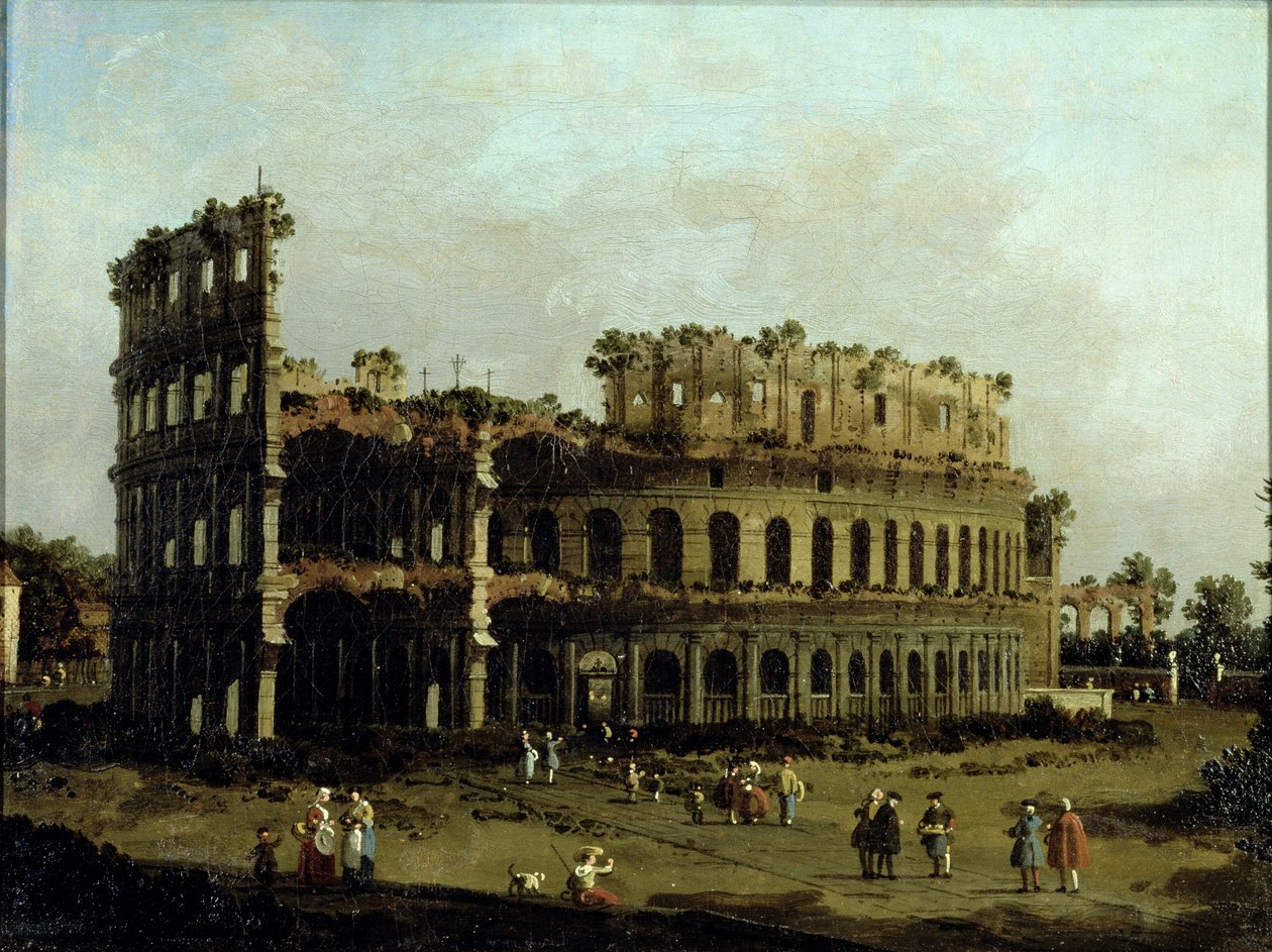 The Colosseum by Giovanni Antonio Canal
