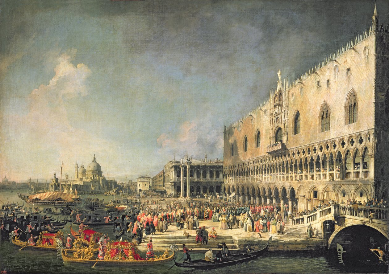 The Reception of the French Ambassador in Venice, c.1740