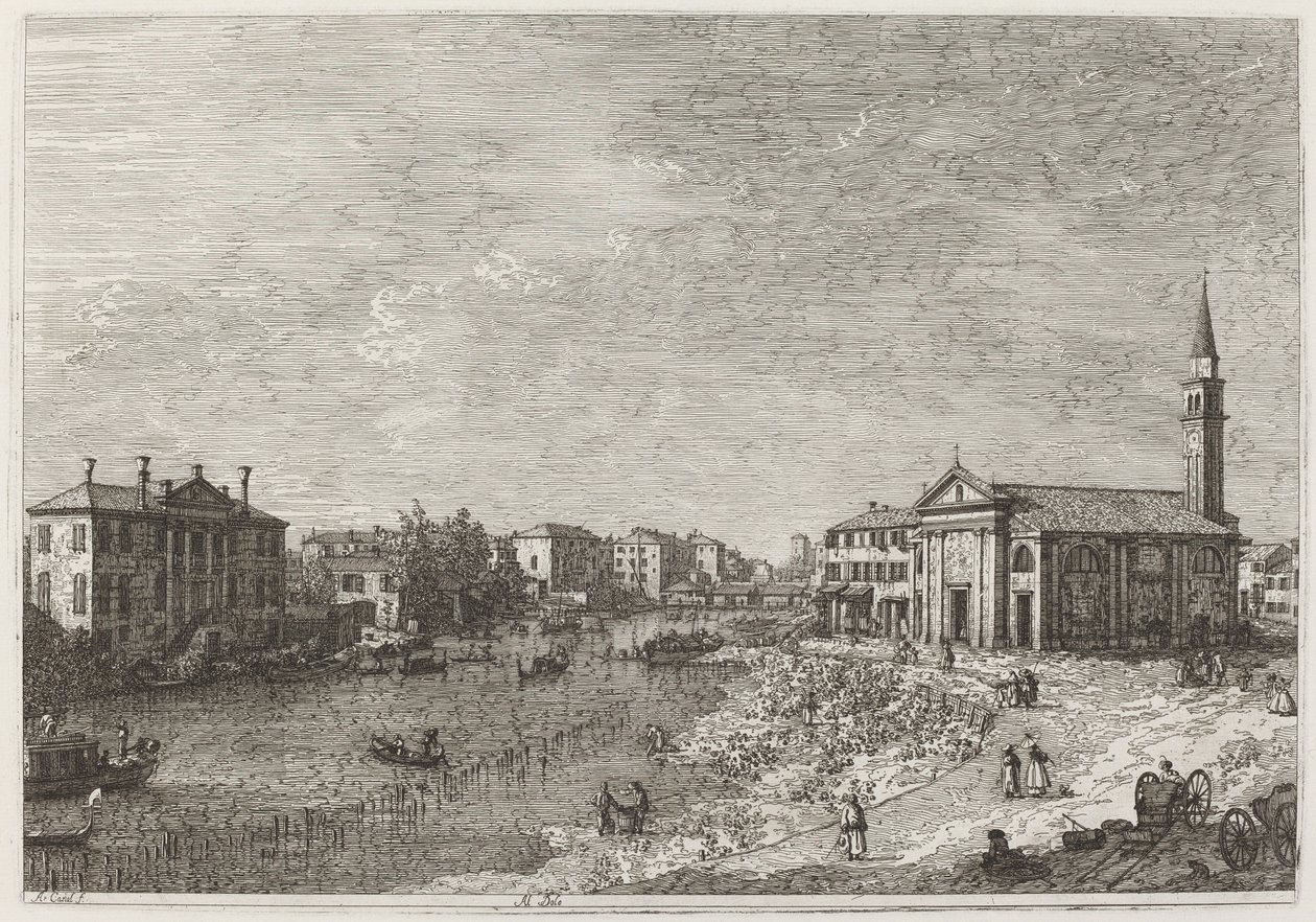 Al Dolo by Canaletto