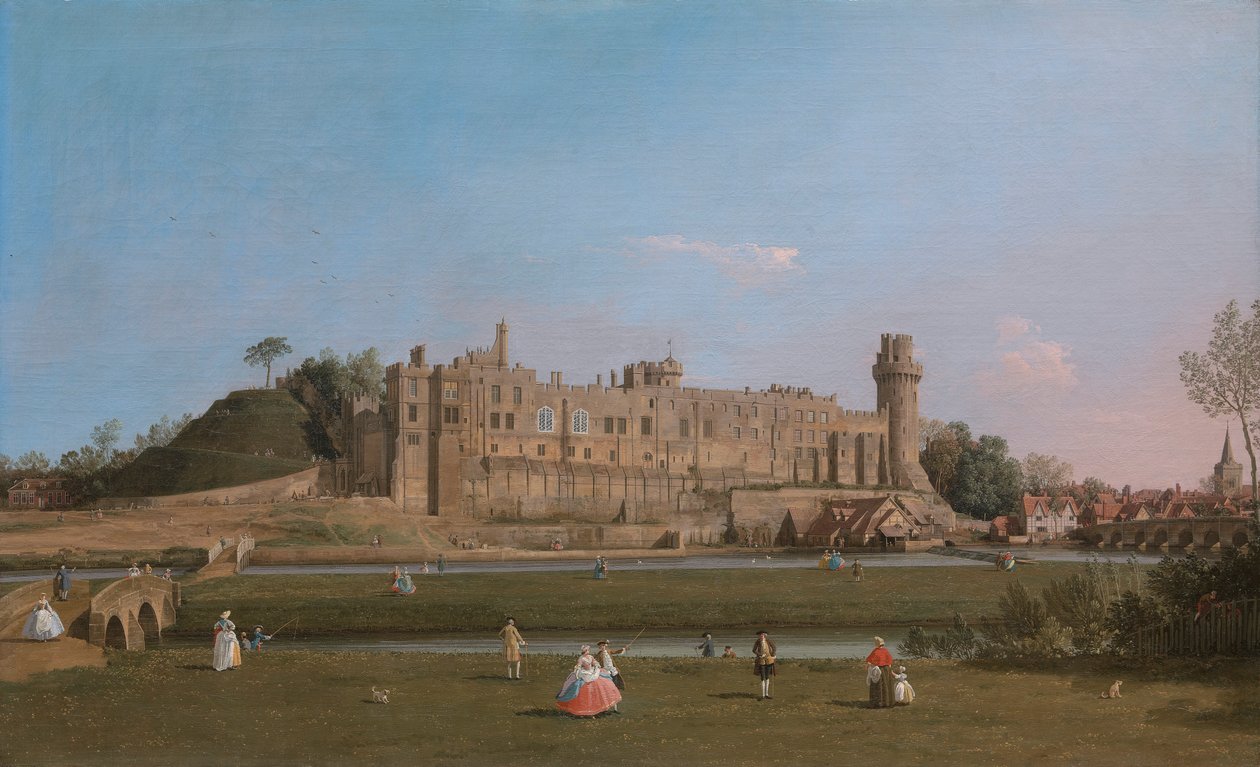 Warwick Castle by Canaletto