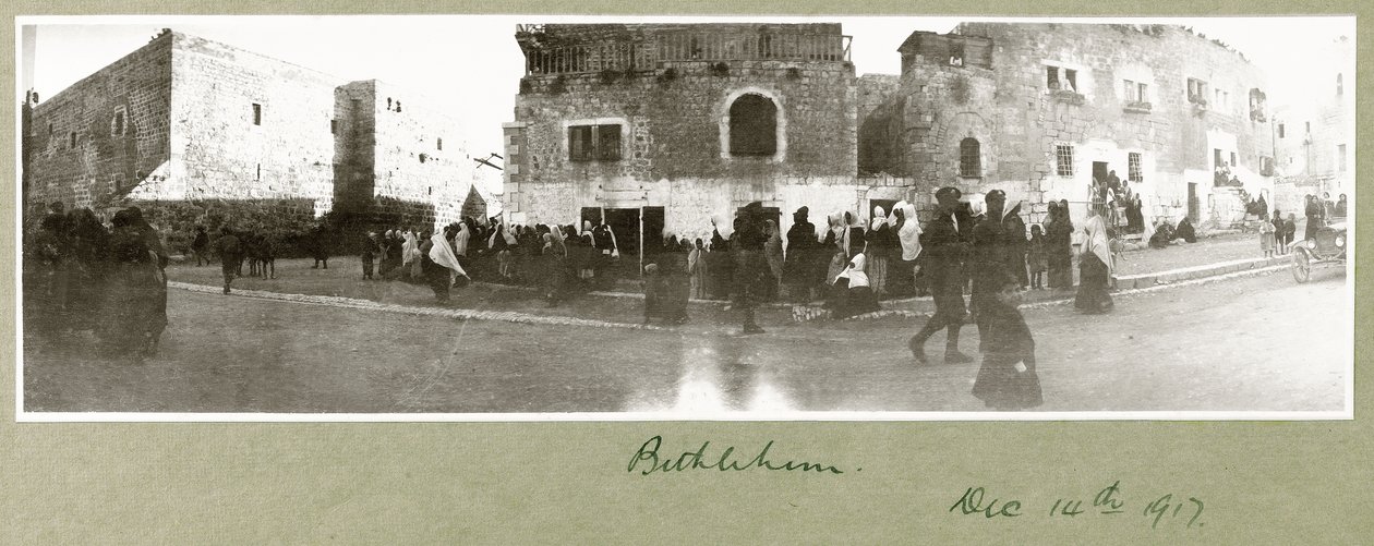 Bethlehem, 14th December 1917 by Capt. Arthur Rhodes