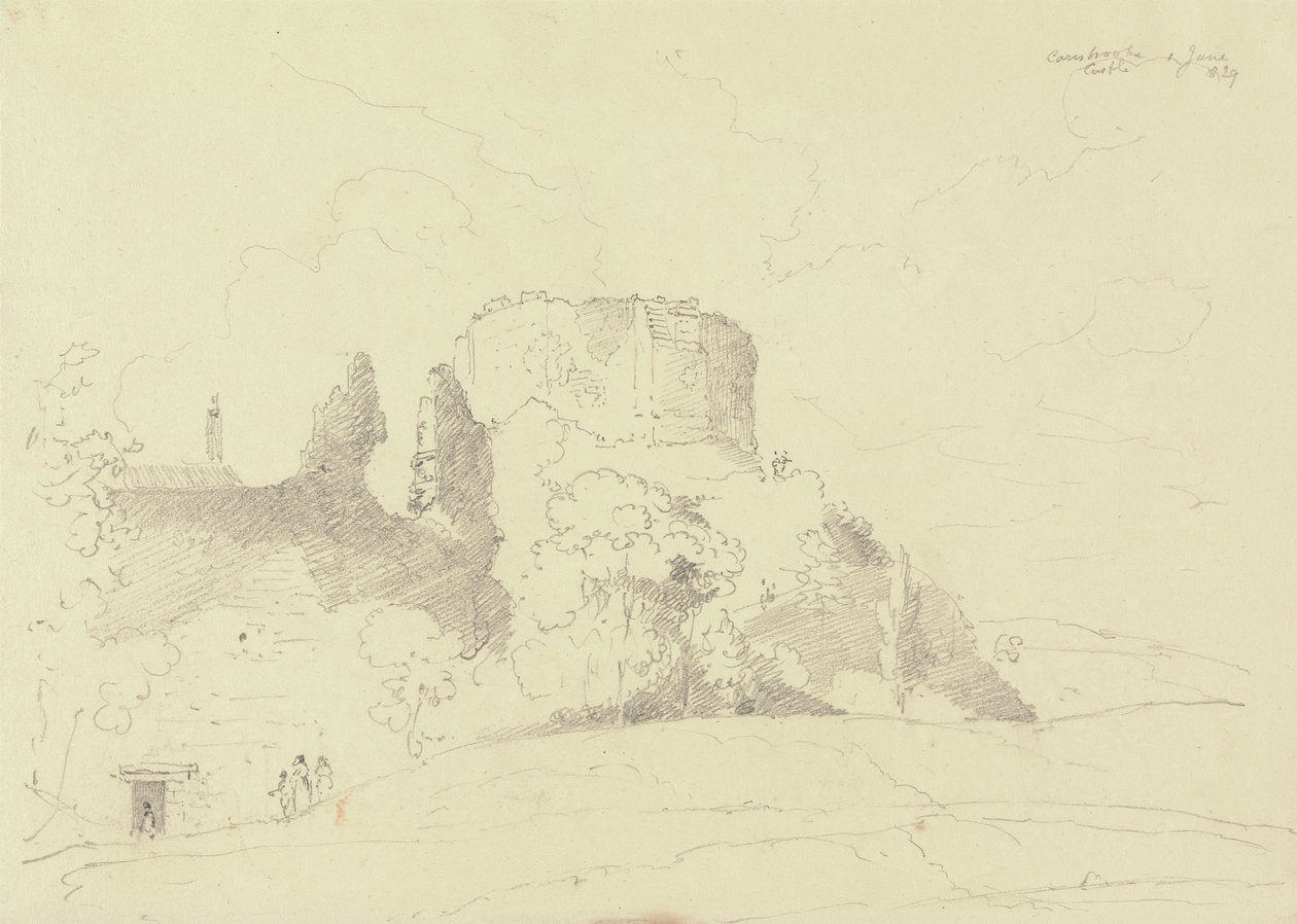 Carisbrooke Castle, Isle of Wight by Capt. Thomas Hastings