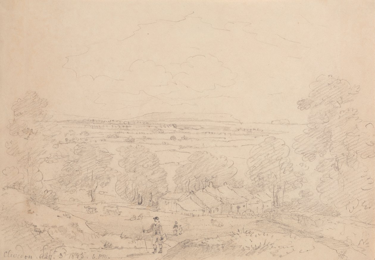 Clevedon, 3 August 1845 by Capt. Thomas Hastings