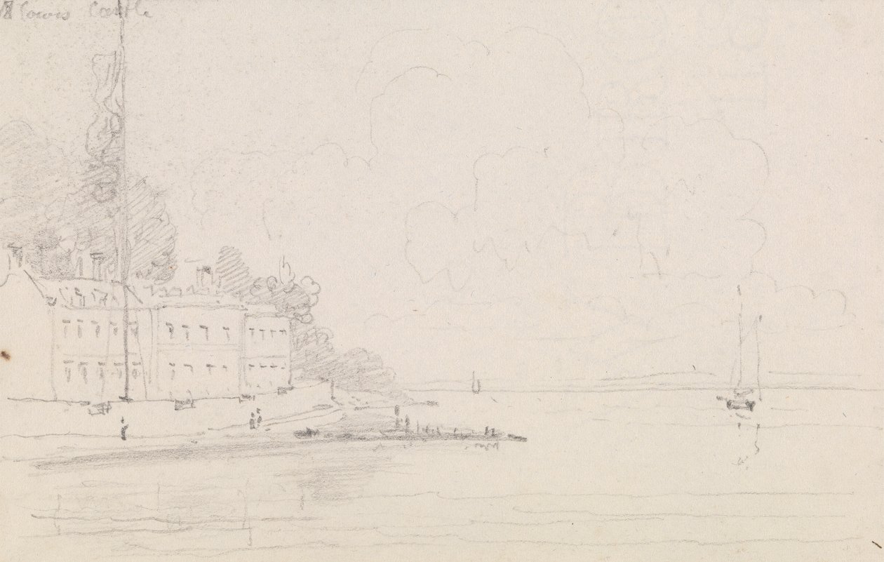Cowes Castle, Isle of Wight by Capt. Thomas Hastings