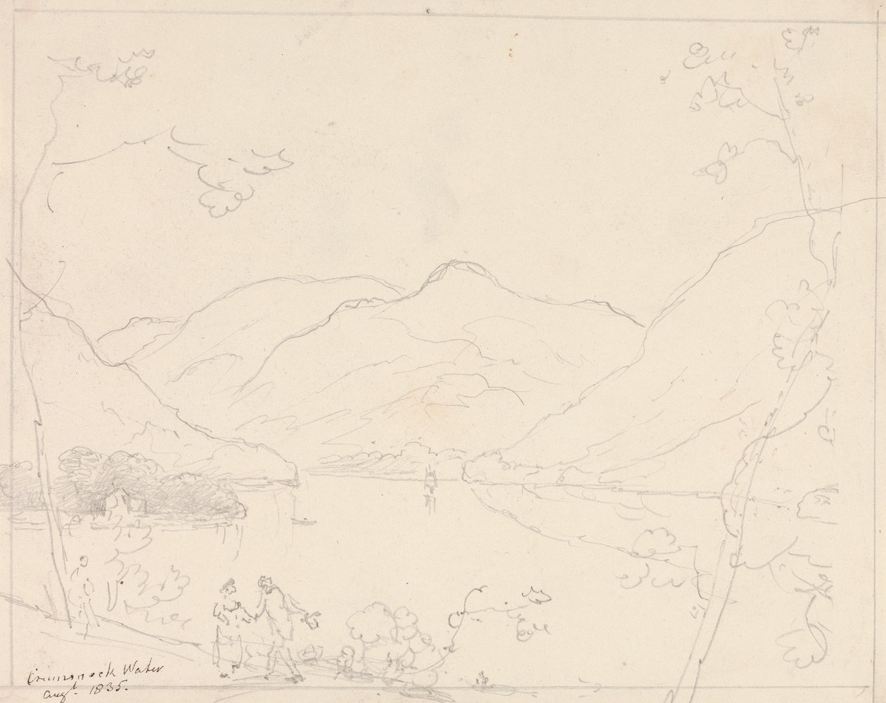 Crummock Water, August 1835 by Capt. Thomas Hastings