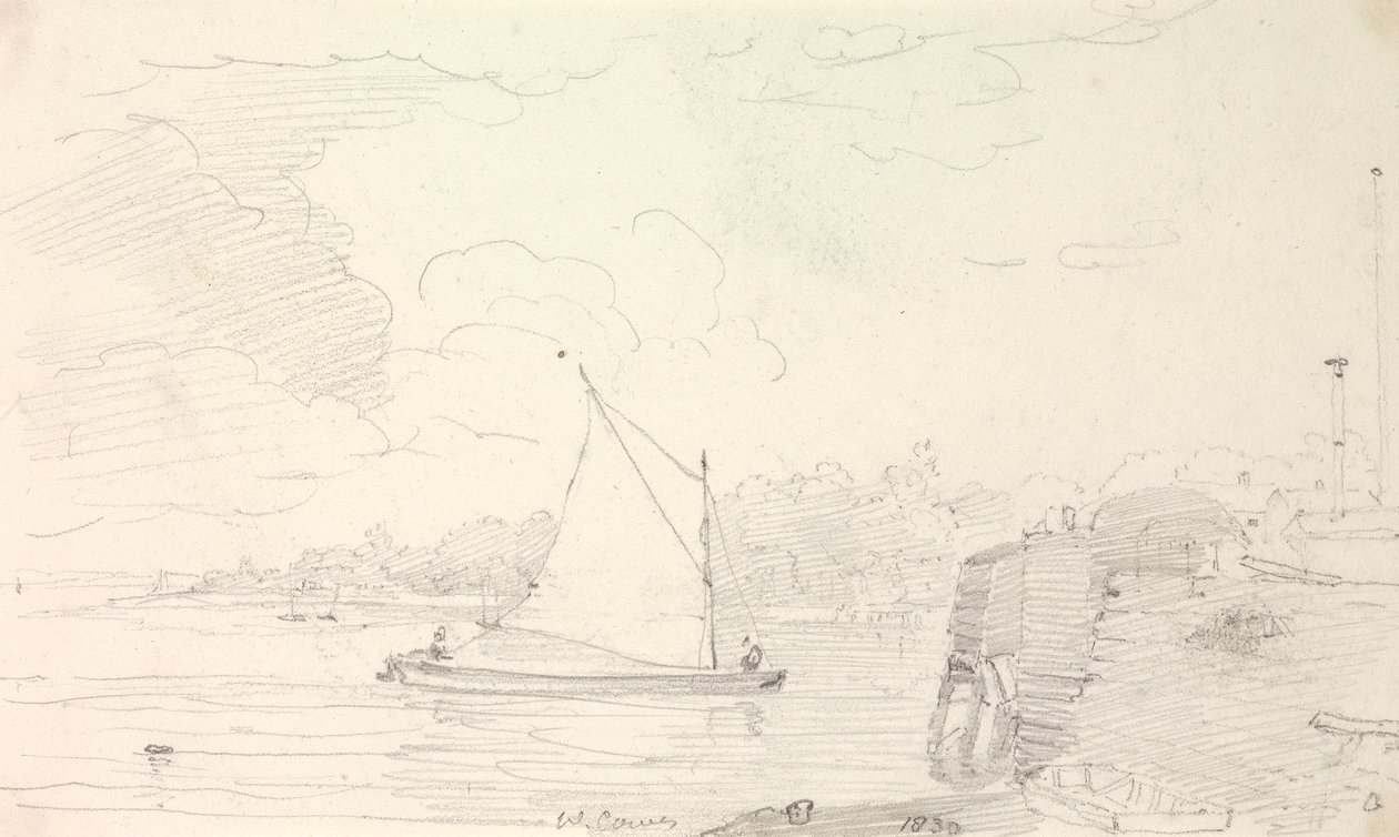 West Cowes, Isle of Wight by Capt. Thomas Hastings