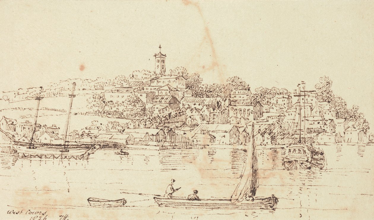 West Cowes, Isle of Wight by Capt. Thomas Hastings