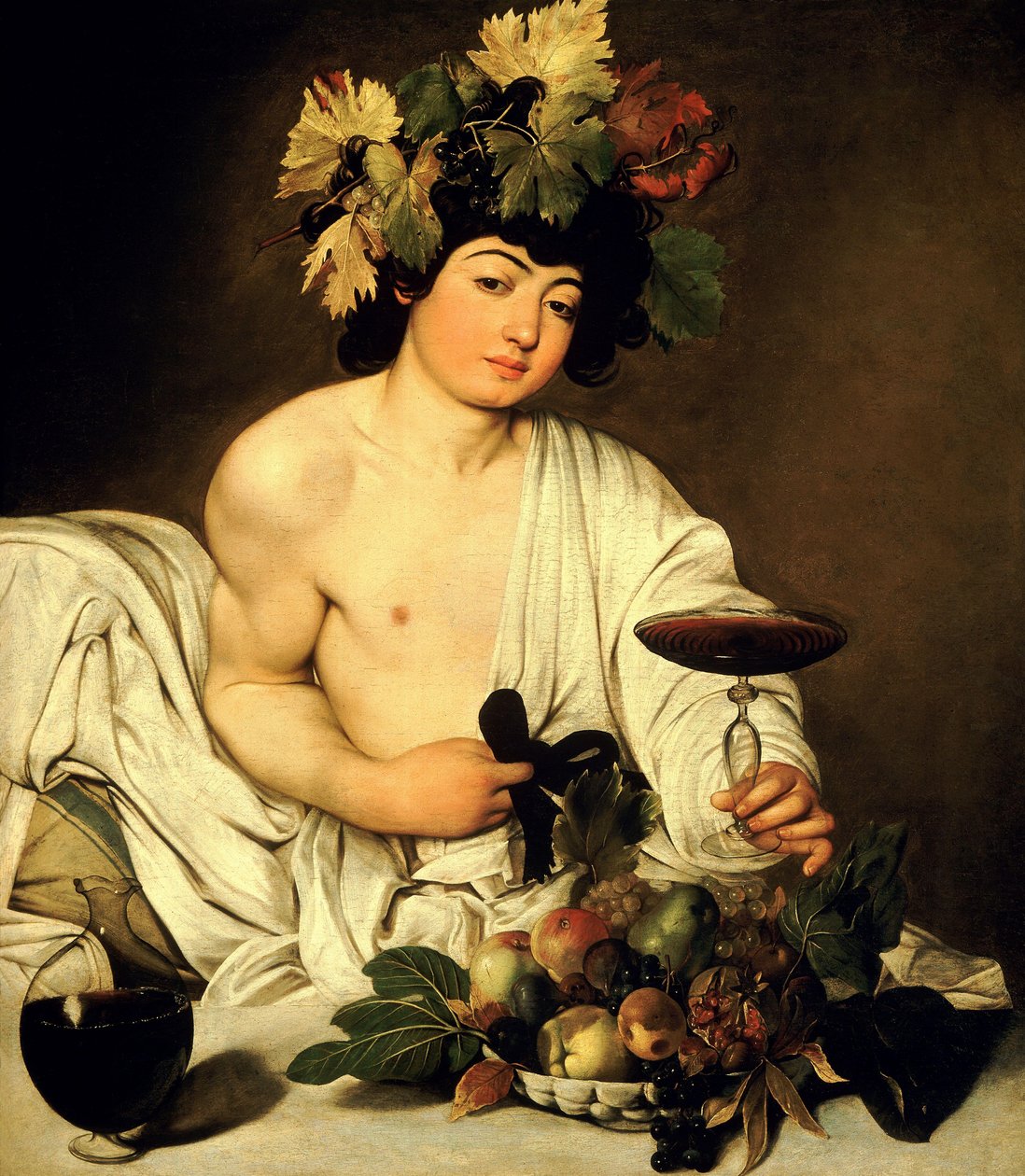 Bacchus by Caravaggio