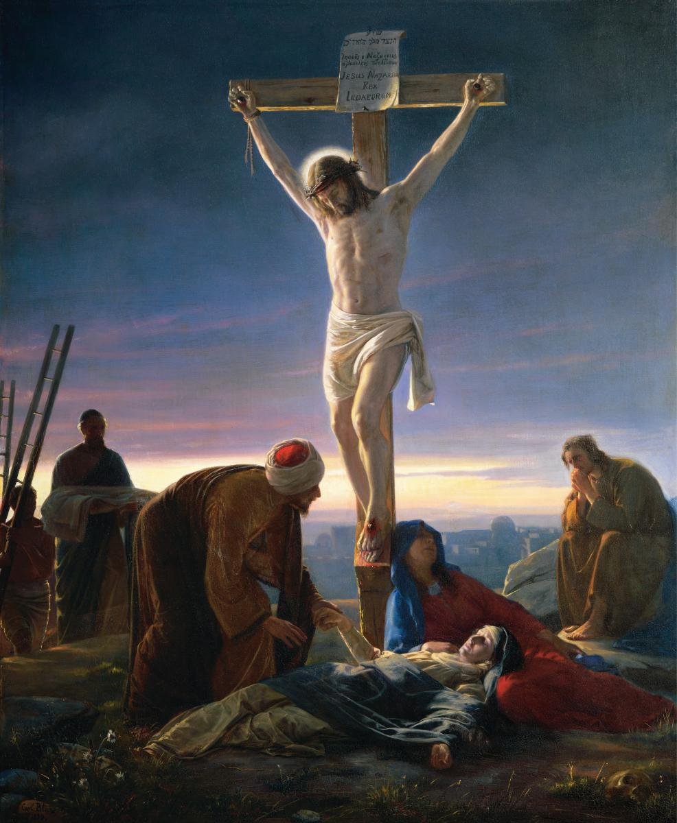 Christ on the Cross by Carl Heinrich Bloch