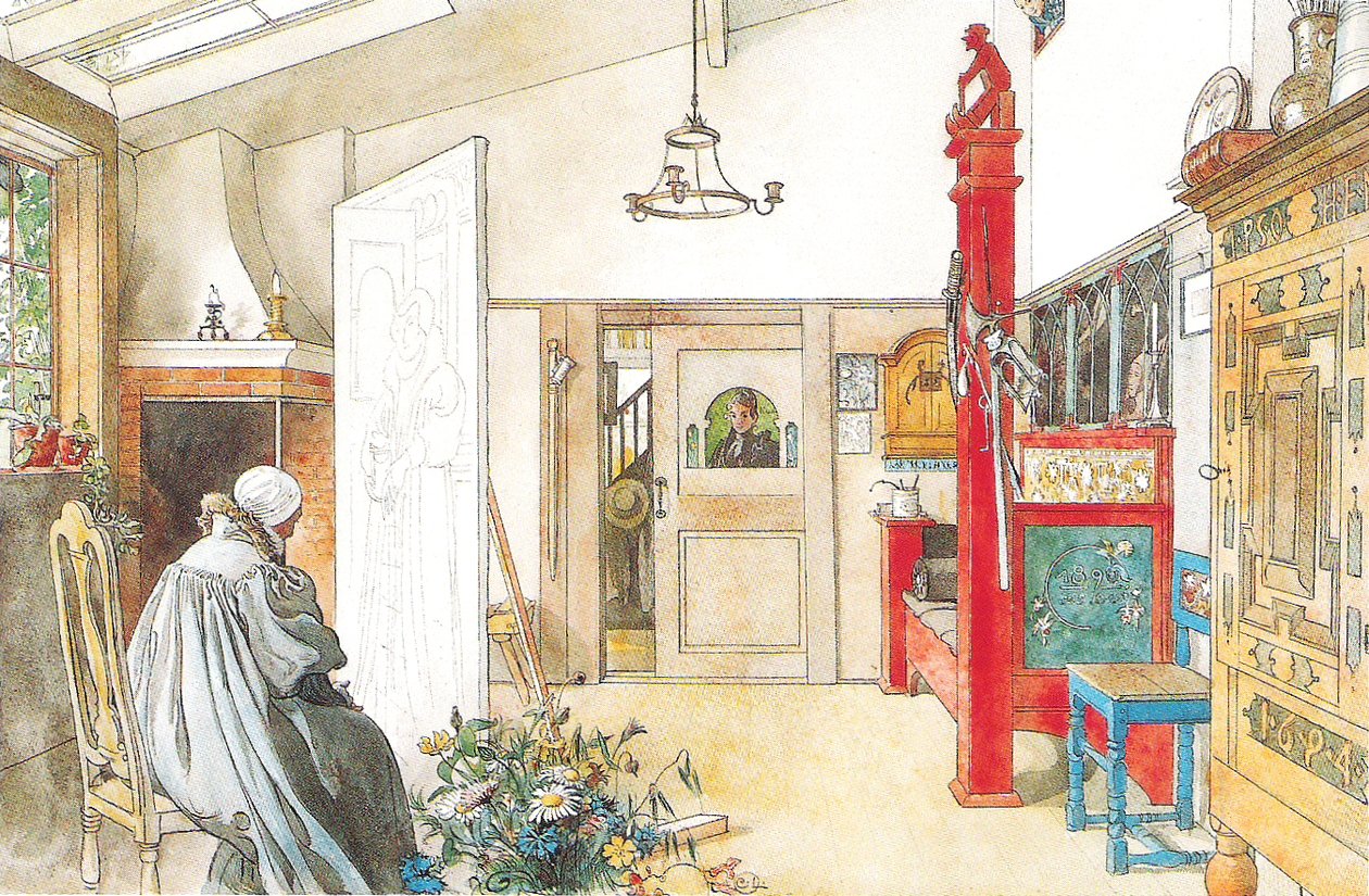 The Studio, Second Half by Carl Larsson