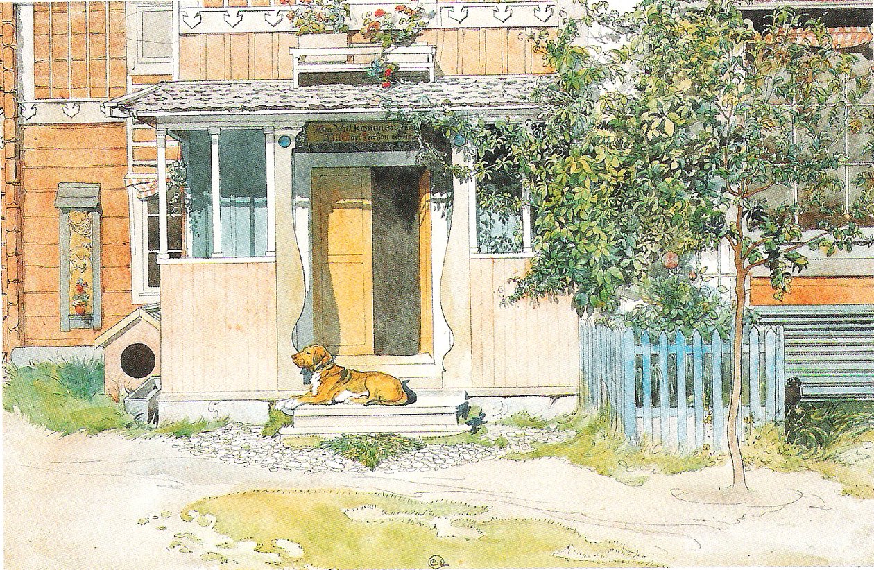 The Veranda by Carl Larsson