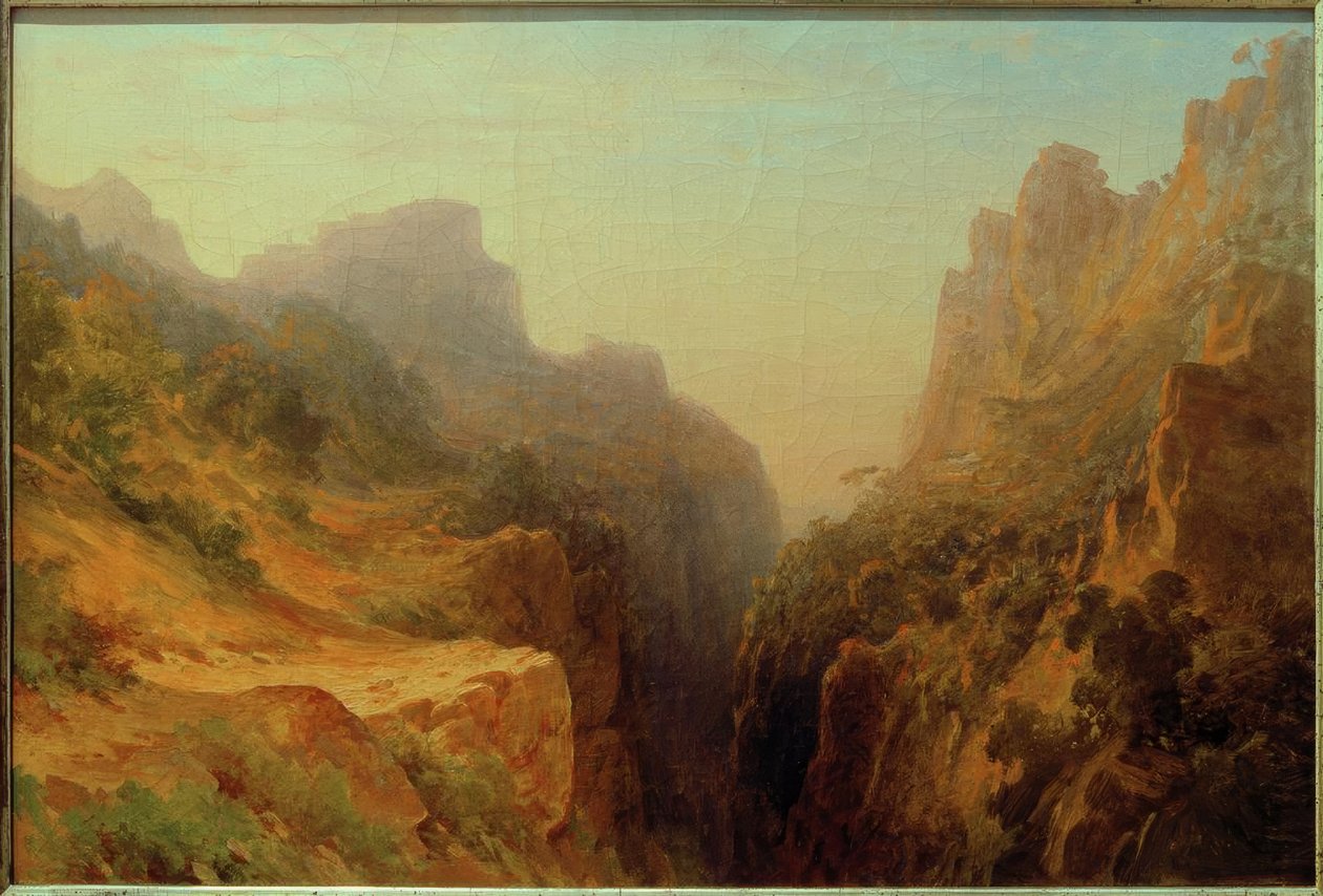Landscape in the Apennines by Carl Morgenstern