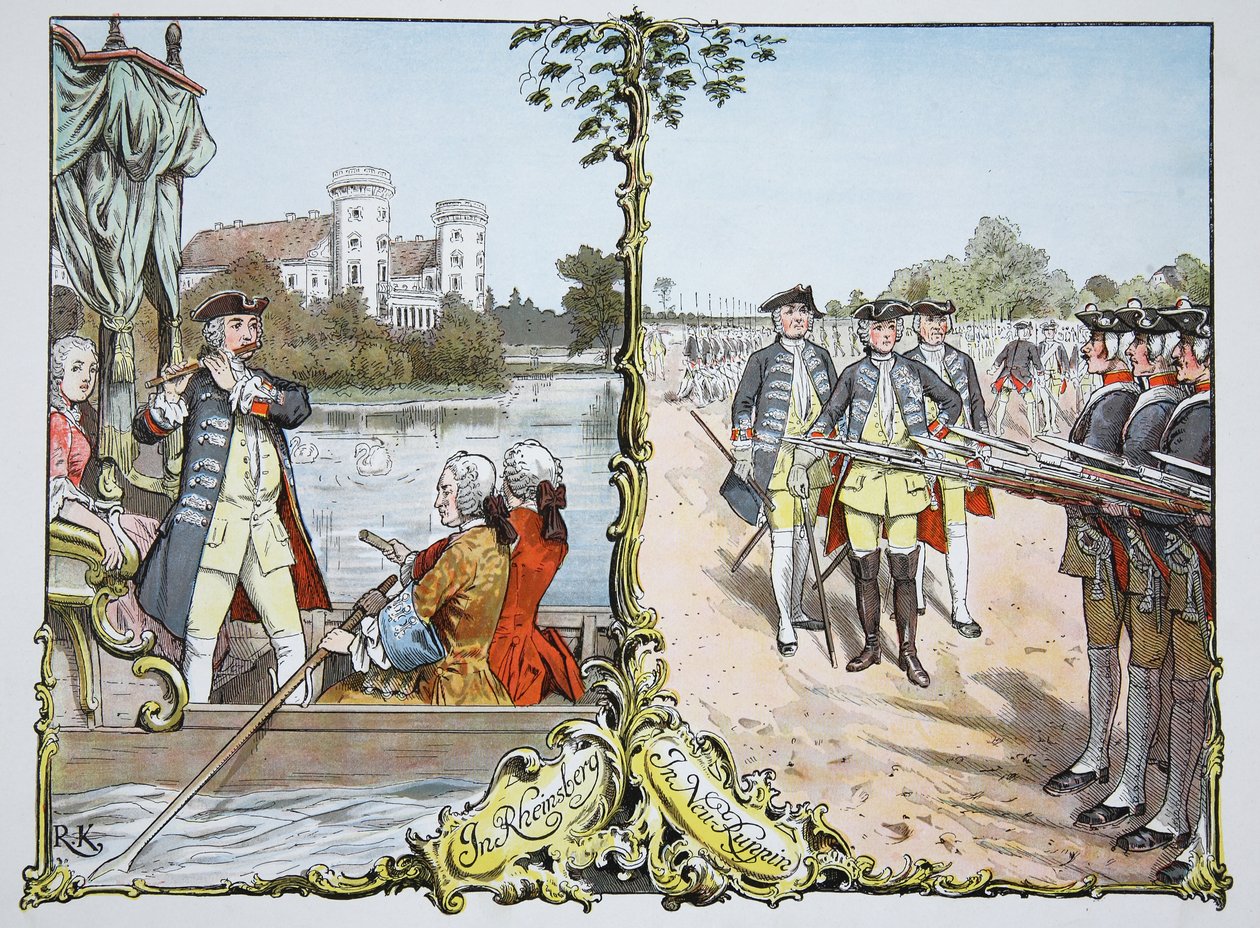 In Neuruppin and Rheinsberg by Carl Röchling