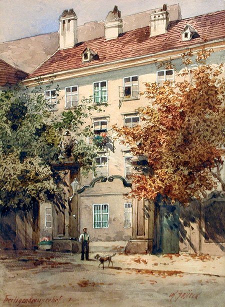 Heiligenkreuzerhof by Carl Wenzel Zajicek