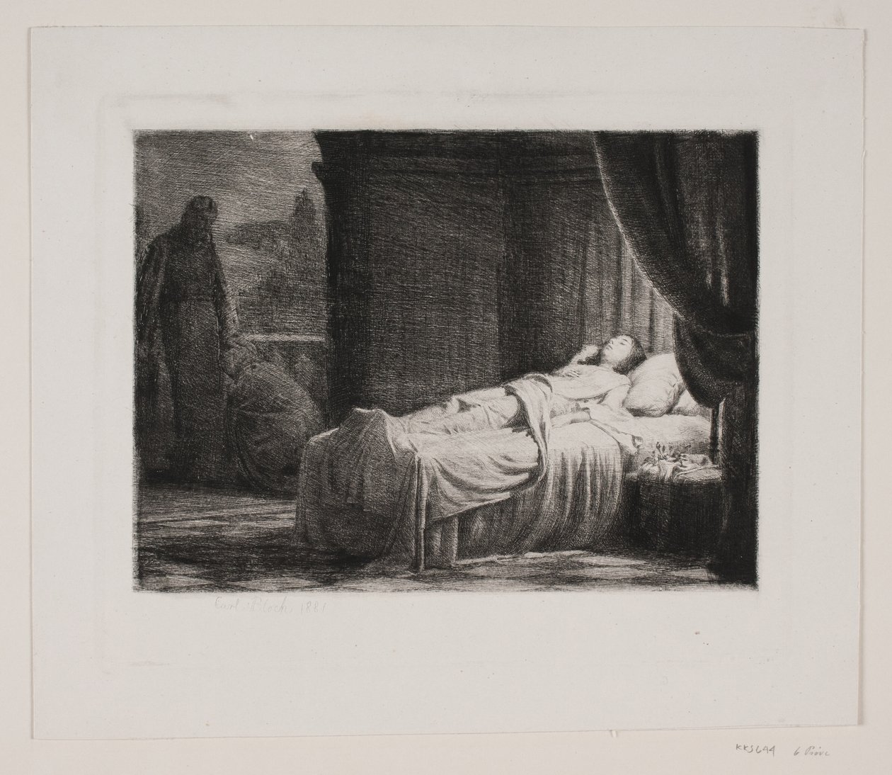 Jairi Daughter by Carl Bloch