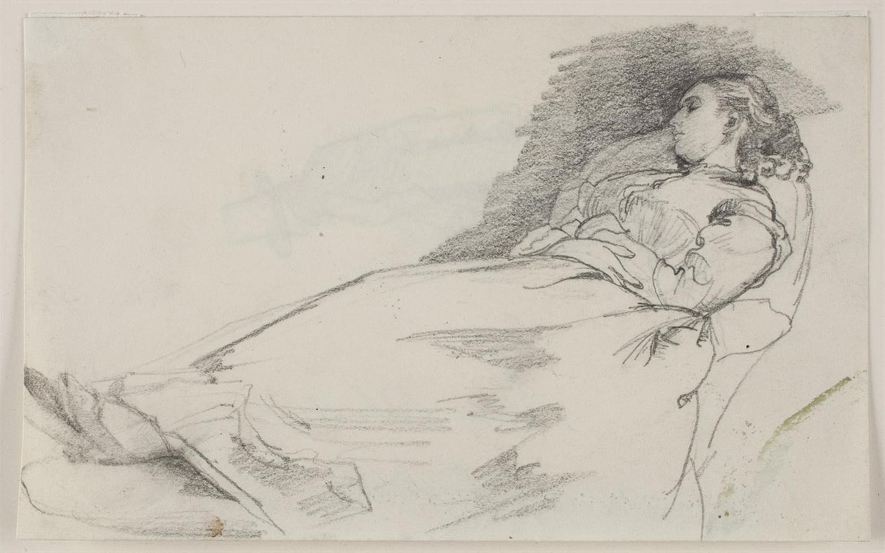 Sleeping Woman (Alma Bloch) by Carl Bloch