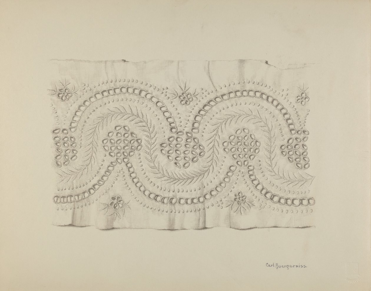 English Embroidery by Carl Buergerniss