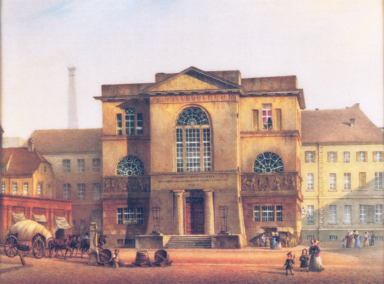 Old Mint at Berlin by Carl Daniel Freydanck