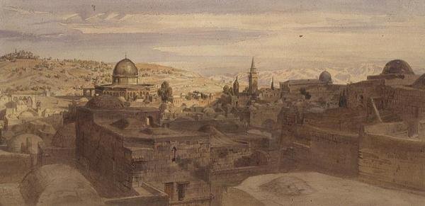 Jerusalem by Carl Friedrich Heinrich Werner