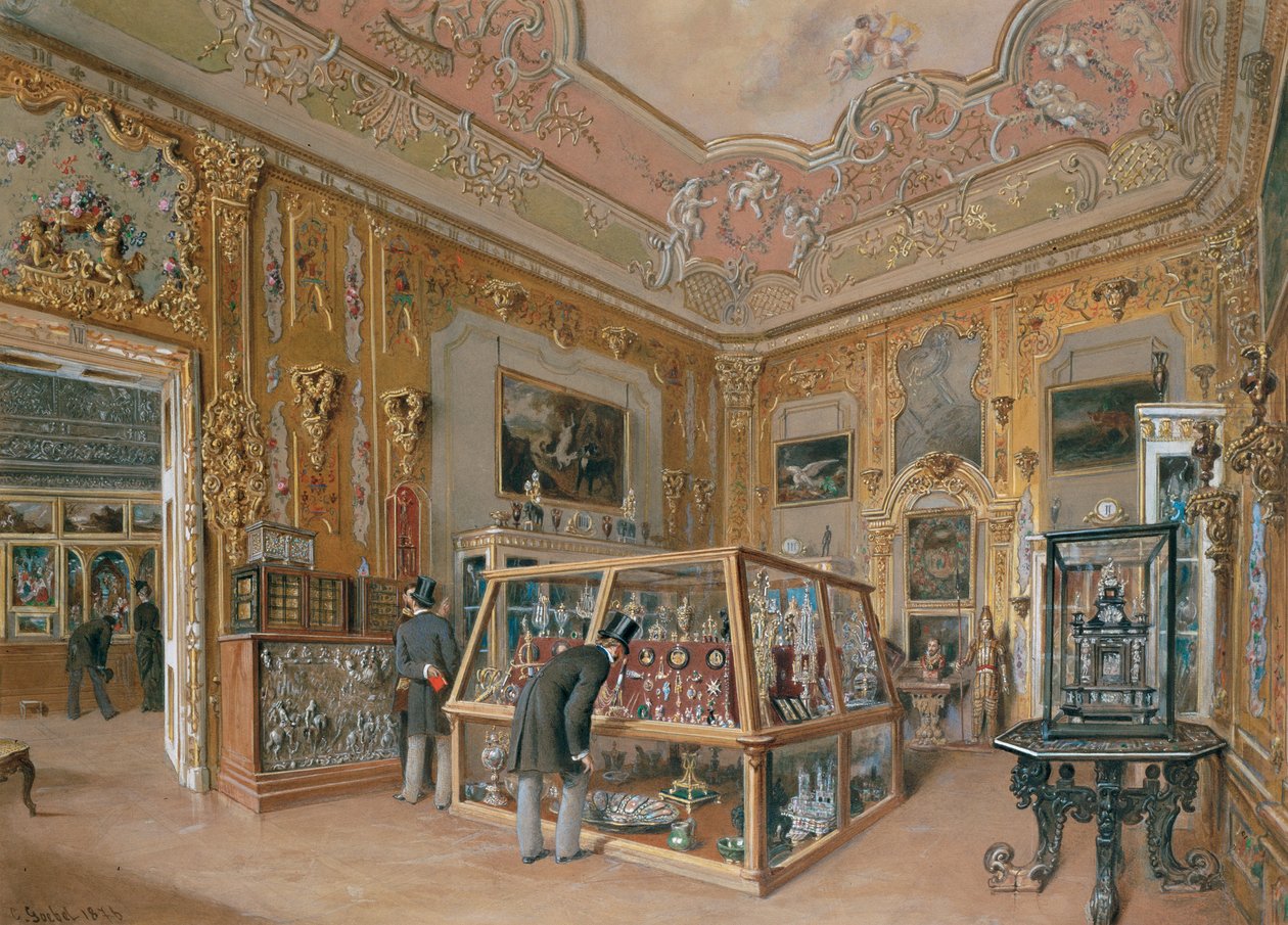 The Gold Cabinet by Carl Goebel d. J.