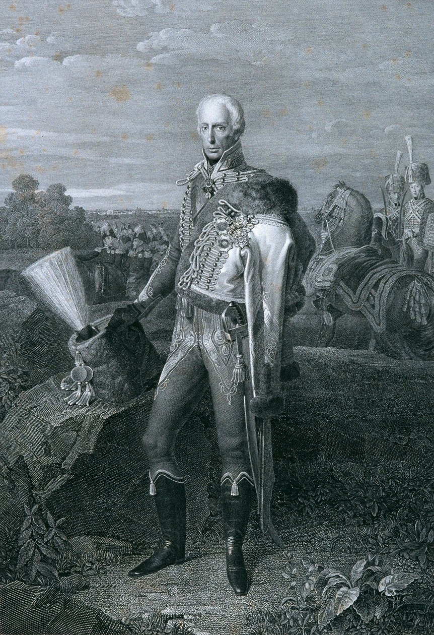 Emperor Franz I of Austria by Carl Heinrich Rahl