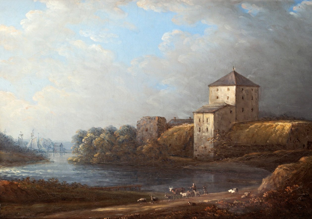 Nyköping Castle by Carl Johan Fahlcrantz