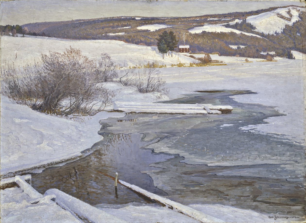 A Cold September Day in Medelpad by Carl Johansson