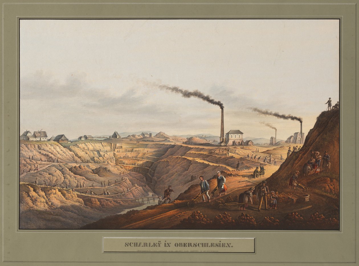 Scharley in Oberschleisien by Carl Julius Rieden