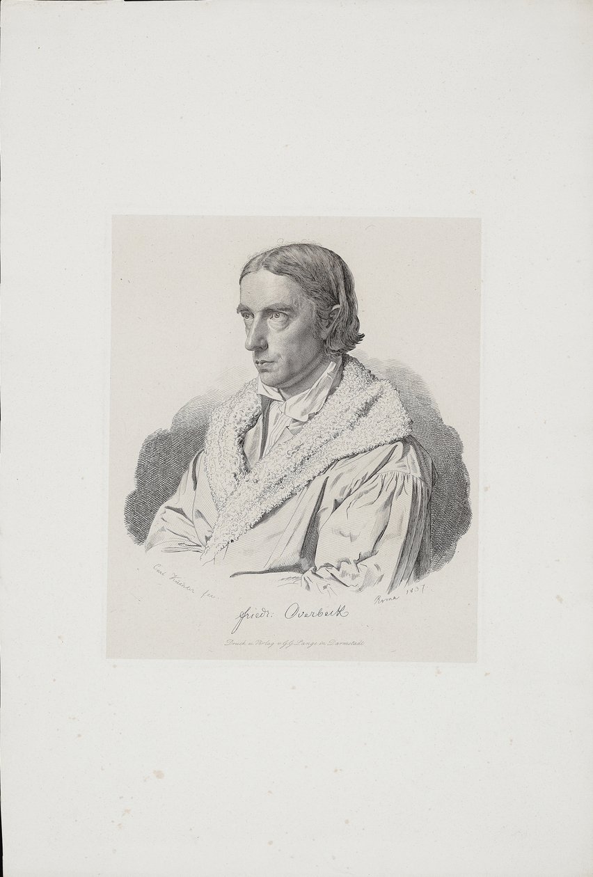Johann Friedrich Overbeck by Carl Küchler