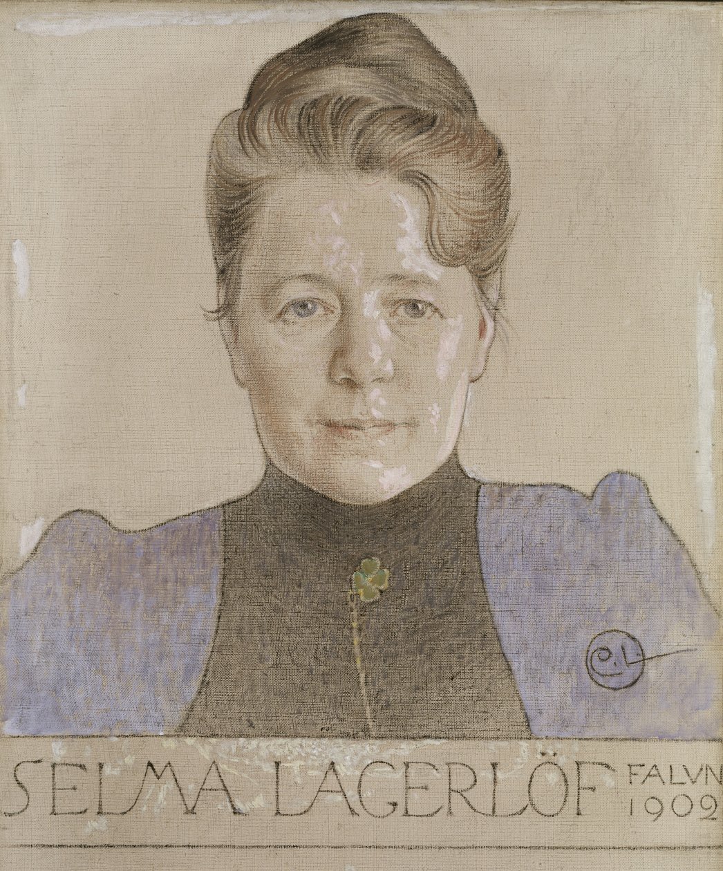 Selma Lagerlof by Carl Larsson