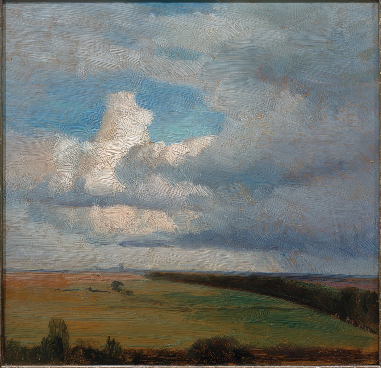 Landscape near Munich by Carl Ludwig Seeger