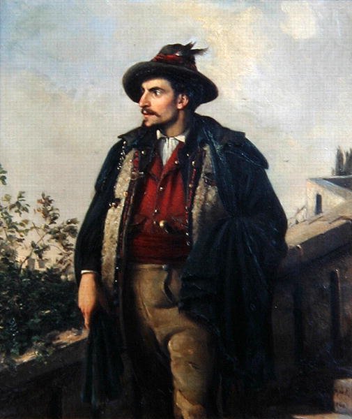 Young Italian by Carl Maria Seyppel