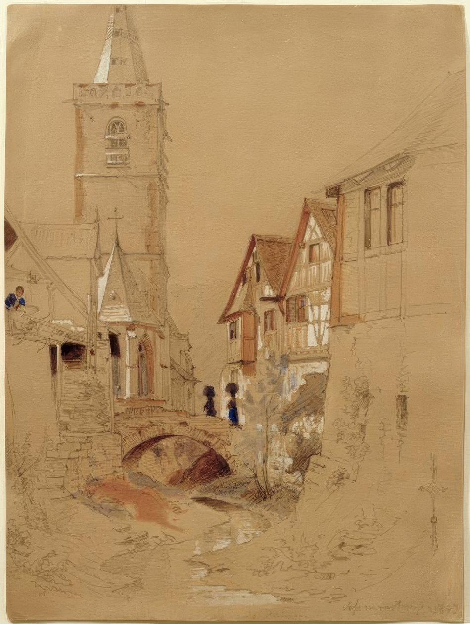 C. Morgenstern, Assmannshausen by Carl Morgenstern
