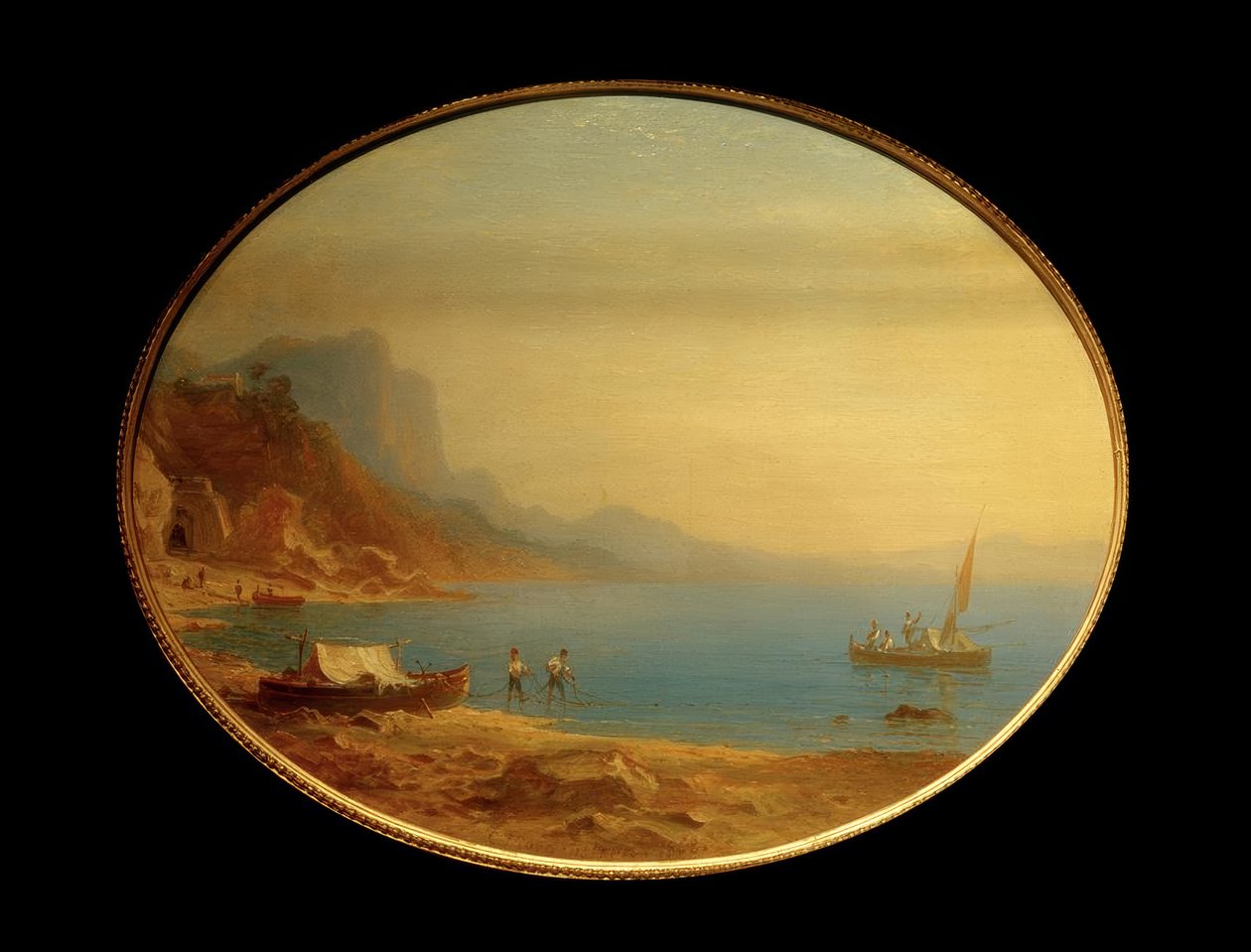 Italian Landscape by Carl Morgenstern